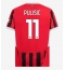 Billige AC Milan Christian Pulisic #11 Hjemmebanetrøje 2024-25 Kort ærmer