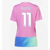 Billige AC Milan Christian Pulisic #11 Tredje trøje Dame 2023-24 Kort ærmer