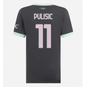 Billige AC Milan Christian Pulisic #11 Tredje trøje Dame 2024-25 Kort ærmer