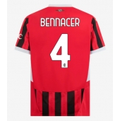 Billige AC Milan Ismael Bennacer #4 Hjemmebanetrøje 2024-25 Kort ærmer