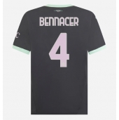 Billige AC Milan Ismael Bennacer #4 Tredje trøje 2024-25 Kort ærmer