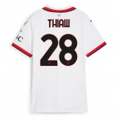 Billige AC Milan Malick Thiaw #28 Udebanetrøje Dame 2024-25 Kort ærmer