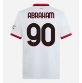 Billige AC Milan Tammy Abraham #90 Udebanetrøje 2024-25 Kort ærmer