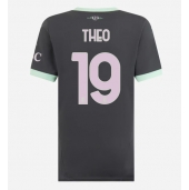 Billige AC Milan Theo Hernandez #19 Tredje trøje Dame 2024-25 Kort ærmer