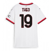 Billige AC Milan Theo Hernandez #19 Udebanetrøje Dame 2024-25 Kort ærmer