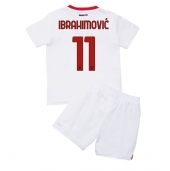 Billige AC Milan Zlatan Ibrahimovic #11 Udebanetrøje Børn 2022-23 Kort ærmer (+ bukser)