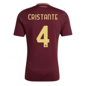 Billige AS Roma Bryan Cristante #4 Hjemmebanetrøje 2024-25 Kort ærmer