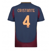 Billige AS Roma Bryan Cristante #4 Tredje trøje 2024-25 Kort ærmer