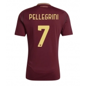 Billige AS Roma Lorenzo Pellegrini #7 Hjemmebanetrøje 2024-25 Kort ærmer