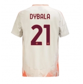 Billige AS Roma Paulo Dybala #21 Udebanetrøje 2024-25 Kort ærmer