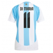 Billige Argentina Angel Di Maria #11 Hjemmebanetrøje Dame Copa America 2024 Kort ærmer