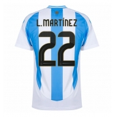 Billige Argentina Lautaro Martinez #22 Hjemmebanetrøje Copa America 2024 Kort ærmer