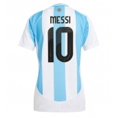 Billige Argentina Lionel Messi #10 Hjemmebanetrøje Dame Copa America 2024 Kort ærmer