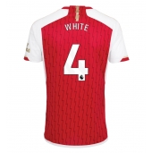 Billige Arsenal Ben White #4 Hjemmebanetrøje 2023-24 Kort ærmer