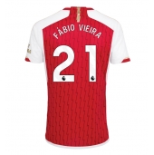 Billige Arsenal Fabio Vieira #21 Hjemmebanetrøje 2023-24 Kort ærmer