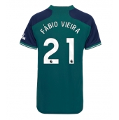 Billige Arsenal Fabio Vieira #21 Tredje trøje Dame 2023-24 Kort ærmer