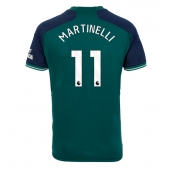 Billige Arsenal Gabriel Martinelli #11 Tredje trøje 2023-24 Kort ærmer