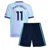 Billige Arsenal Gabriel Martinelli #11 Tredje trøje Børn 2024-25 Kort ærmer (+ bukser)