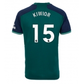 Billige Arsenal Jakub Kiwior #15 Tredje trøje 2023-24 Kort ærmer