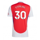 Billige Arsenal Raheem Sterling #30 Hjemmebanetrøje 2024-25 Kort ærmer