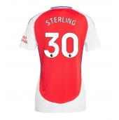 Billige Arsenal Raheem Sterling #30 Hjemmebanetrøje Dame 2024-25 Kort ærmer