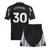 Billige Arsenal Raheem Sterling #30 Udebanetrøje Børn 2024-25 Kort ærmer (+ bukser)