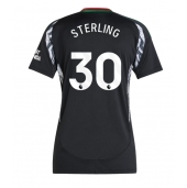 Billige Arsenal Raheem Sterling #30 Udebanetrøje Dame 2024-25 Kort ærmer