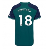 Billige Arsenal Takehiro Tomiyasu #18 Tredje trøje Dame 2023-24 Kort ærmer