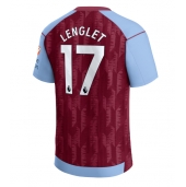 Billige Aston Villa Clement Lenglet #17 Hjemmebanetrøje 2023-24 Kort ærmer