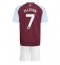 Billige Aston Villa John McGinn #7 Hjemmebanetrøje Børn 2024-25 Kort ærmer (+ bukser)