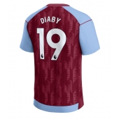 Billige Aston Villa Moussa Diaby #19 Hjemmebanetrøje 2023-24 Kort ærmer