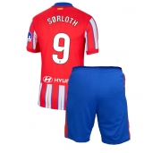 Billige Atletico Madrid Alexander Sorloth #9 Hjemmebanetrøje Børn 2024-25 Kort ærmer (+ bukser)