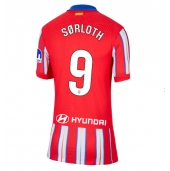 Billige Atletico Madrid Alexander Sorloth #9 Hjemmebanetrøje Dame 2024-25 Kort ærmer