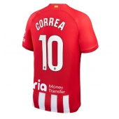 Billige Atletico Madrid Angel Correa #10 Hjemmebanetrøje 2023-24 Kort ærmer