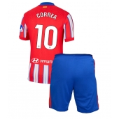 Billige Atletico Madrid Angel Correa #10 Hjemmebanetrøje Børn 2024-25 Kort ærmer (+ bukser)