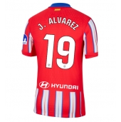 Billige Atletico Madrid Julian Alvarez #19 Hjemmebanetrøje 2024-25 Kort ærmer