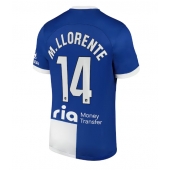 Billige Atletico Madrid Marcos Llorente #14 Udebanetrøje 2023-24 Kort ærmer