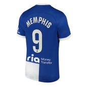 Billige Atletico Madrid Memphis Depay #9 Udebanetrøje 2023-24 Kort ærmer