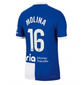 Billige Atletico Madrid Nahuel Molina #16 Udebanetrøje 2023-24 Kort ærmer