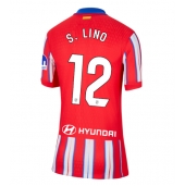 Billige Atletico Madrid Samuel Lino #12 Hjemmebanetrøje Dame 2024-25 Kort ærmer