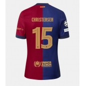 Billige Barcelona Andreas Christensen #15 Hjemmebanetrøje 2024-25 Kort ærmer