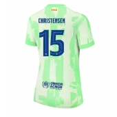 Billige Barcelona Andreas Christensen #15 Tredje trøje Dame 2024-25 Kort ærmer