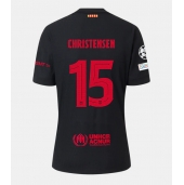 Billige Barcelona Andreas Christensen #15 Udebanetrøje 2024-25 Kort ærmer