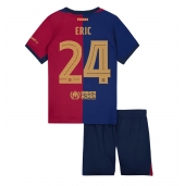 Billige Barcelona Eric Garcia #24 Hjemmebanetrøje Børn 2024-25 Kort ærmer (+ bukser)