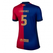 Billige Barcelona Inigo Martinez #5 Hjemmebanetrøje Dame 2024-25 Kort ærmer