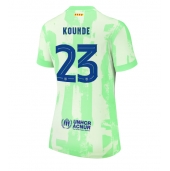 Billige Barcelona Jules Kounde #23 Tredje trøje Dame 2024-25 Kort ærmer