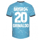 Billige Bayer Leverkusen Alejandro Grimaldo #20 Tredje trøje 2023-24 Kort ærmer