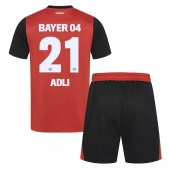 Billige Bayer Leverkusen Amine Adli #21 Hjemmebanetrøje Børn 2024-25 Kort ærmer (+ bukser)