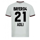 Billige Bayer Leverkusen Amine Adli #21 Udebanetrøje 2023-24 Kort ærmer