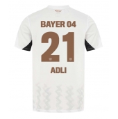 Billige Bayer Leverkusen Amine Adli #21 Udebanetrøje 2024-25 Kort ærmer